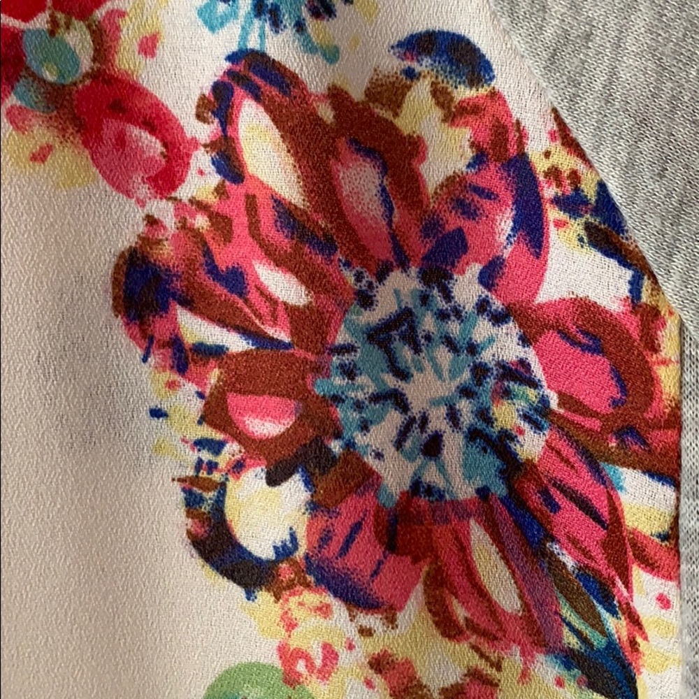 OVI Jeweled Patterned High Lo Top Sz Medium - Picture 4 of 6